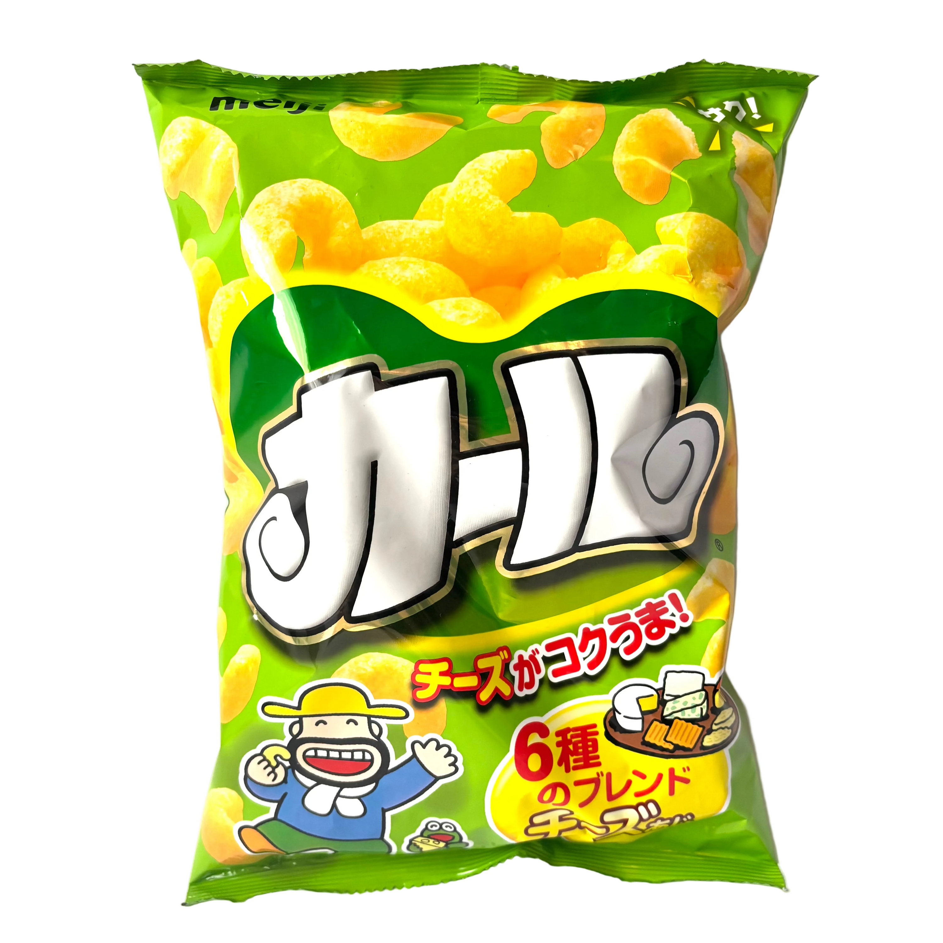 Karl Cheese - Japanese cheese corn puff by Meiji