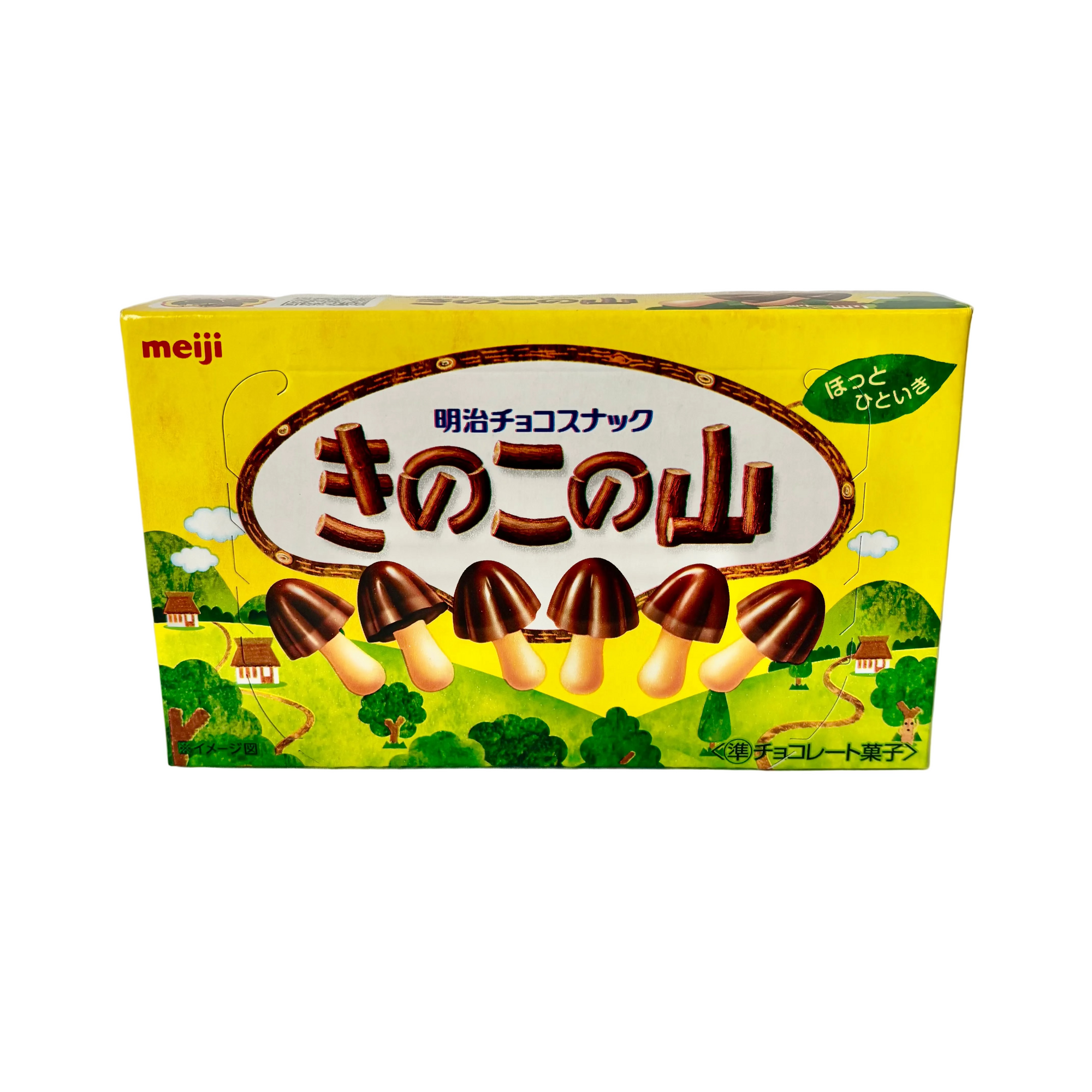 Kinoko no Yama - Japanese mushroom chocolate snack by Meiji