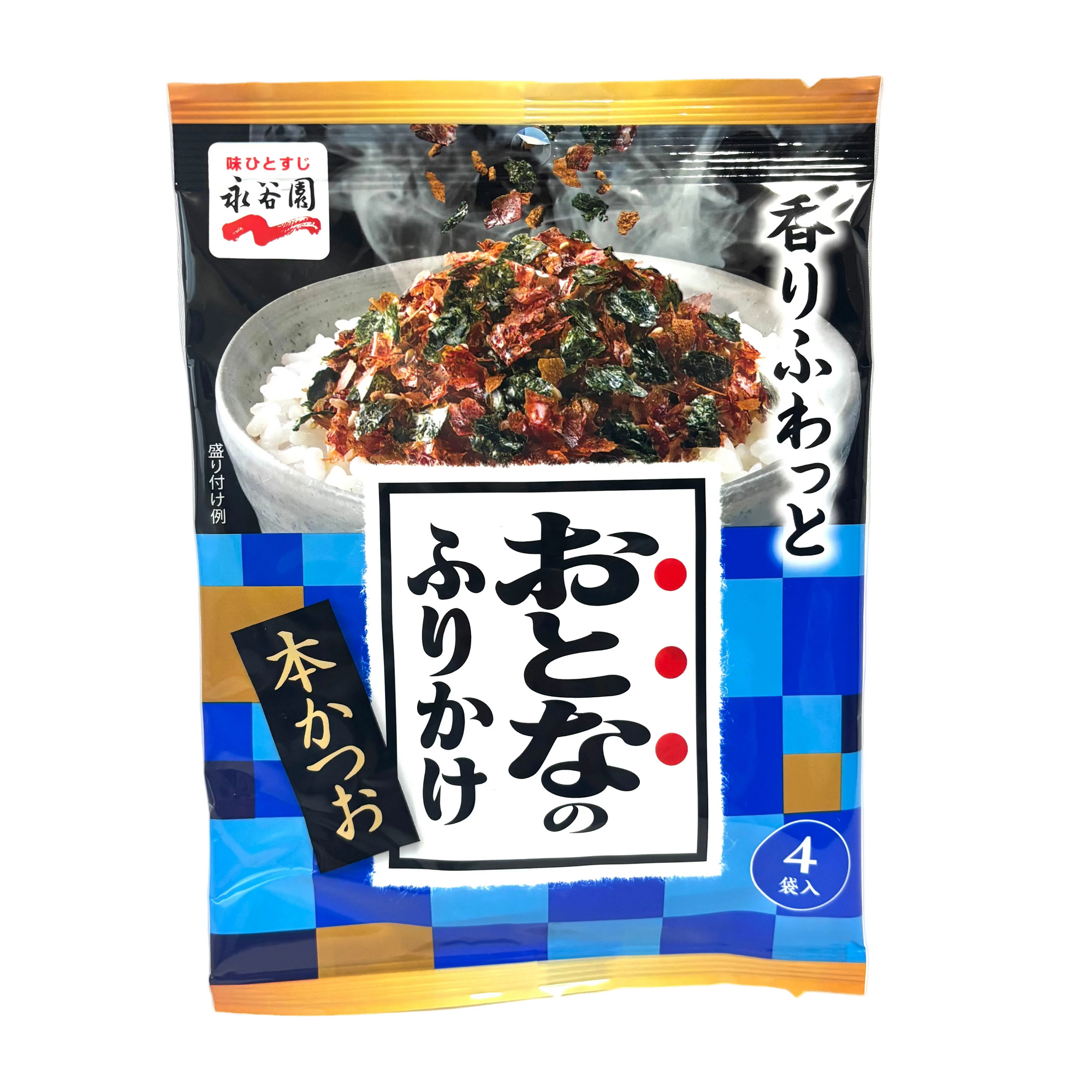 Otona no Furikake Hon Katsuo - Japanese premium bonito rice seasoning by Nagatanien