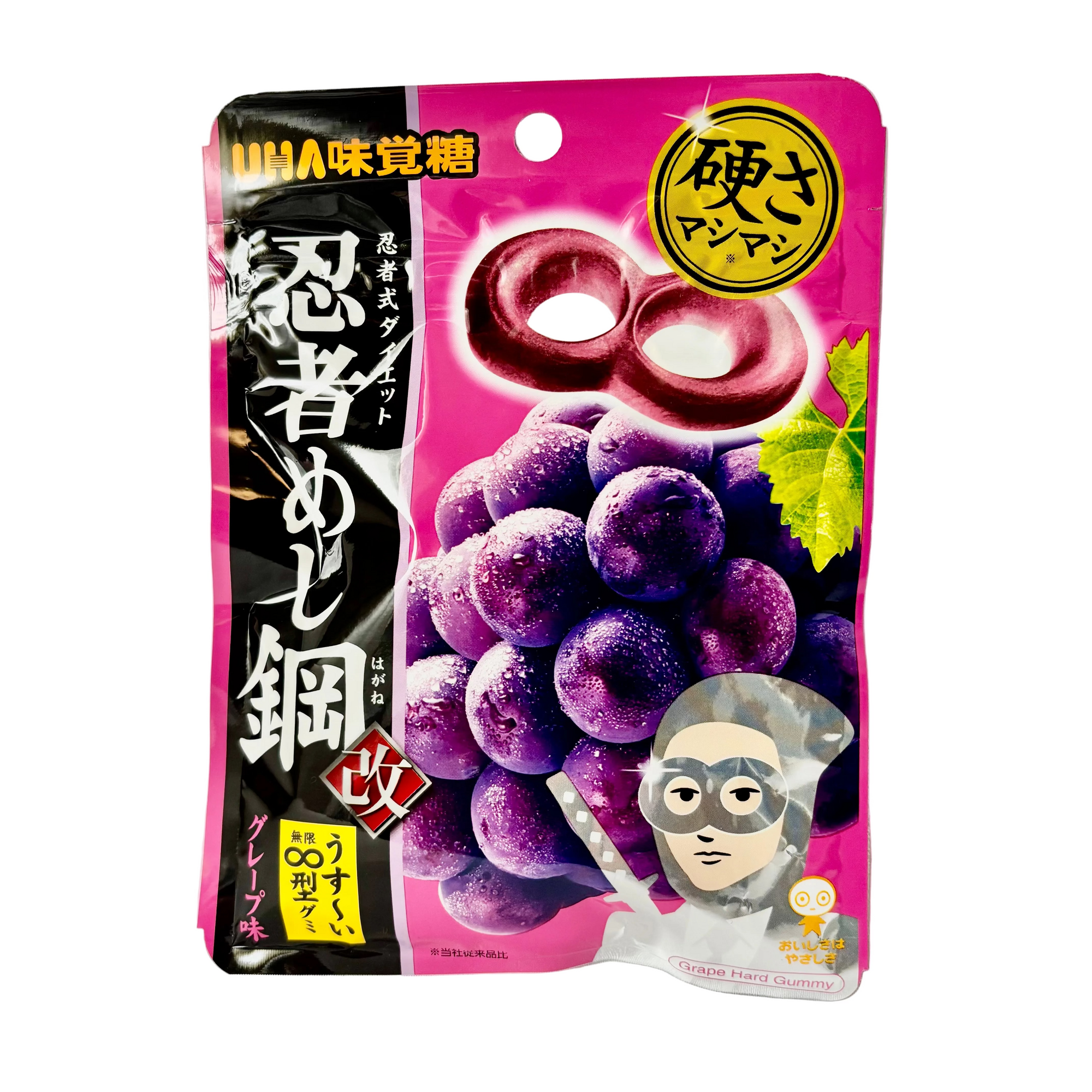 Ninja Meshi Grape - Japanese super chewy gummy by UHA
